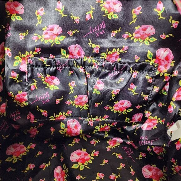 Betsey Johnson striped polka dot weekender duffel bag - Picture 12 of 14